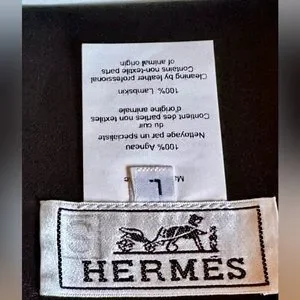 Hermès Bandeau Femme Nijinski Agneau
Bleu Noir - leather headband in Black Hermes | Accessories | Herms Bandeau Femme Nijinski  main image 4